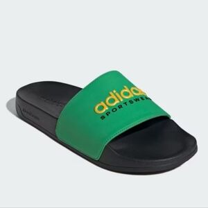 Adidas Adilette Shower Slides On Sandals Women 10 Men's 9 New in Box